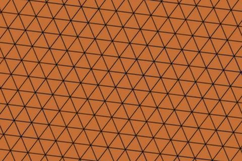 Close-up of geometric pattern with brown and red colors Illustrazione stock