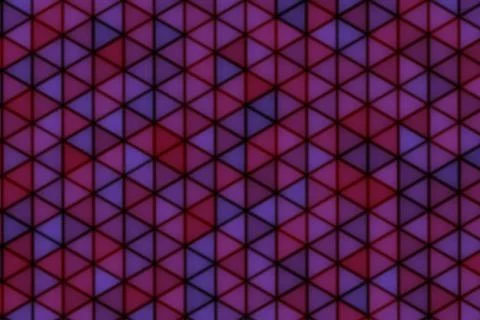 Close-up of geometric pattern with red and blue colors Stock Illustration