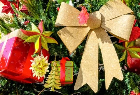 Close-up of giftbox Foto stock