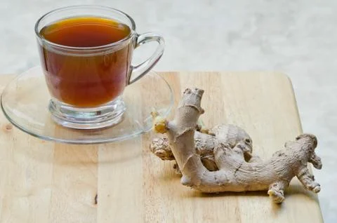 Close up of ginger Foto stock