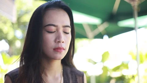 Close Up Girl Stock Footage 107352332