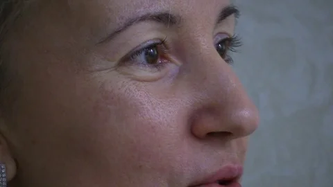 Close-up of a girl Stock Footage 123572783