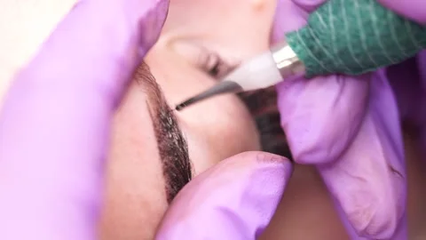 A close up of a girl Video stock 132451778