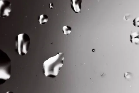 Close up of a glass with drops Stock Photos