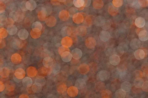 Close up of glitter orange background with particles. Stock Photos