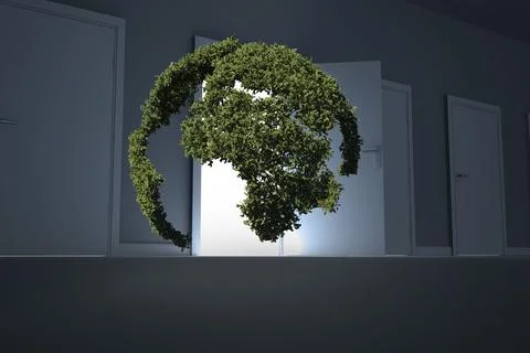 Close-up of globe against doors 스톡 일러스트