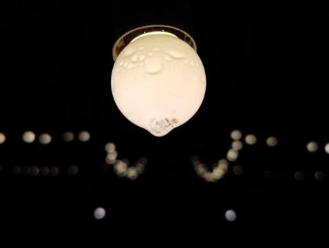 Close-up of a glowing lamp Stock Photos