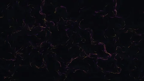 Close-up of glowing larva in dark. Stock Footage 341295373