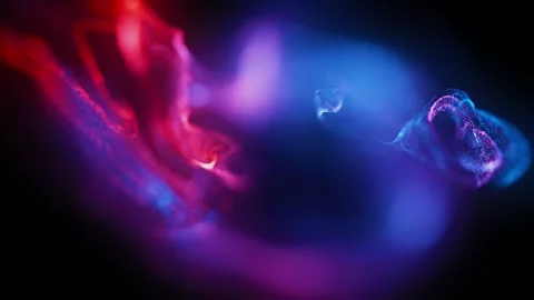 A close up of a glowing object in the dark Stock Footage 270247249