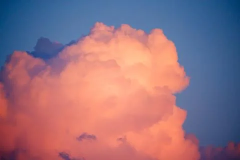 Close-up of Golden Cloud Peak Stock Photos