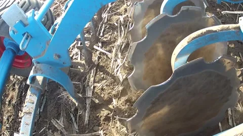 Close-up GoPro shot of plowing Stock Footage 302449074