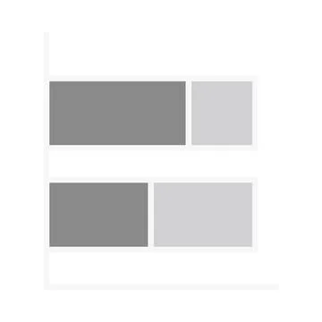 Close-up of gray bar graph Illustrazione stock