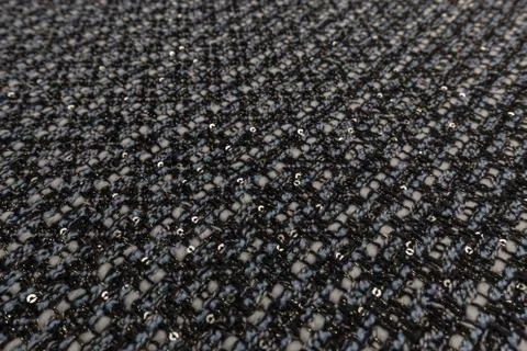 Close up of gray fabric with textile texture background Stockillustratie