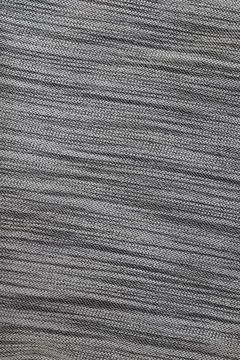 Close Up Gray Striped Textile Surface Woven Fabric Pattern 写真素材