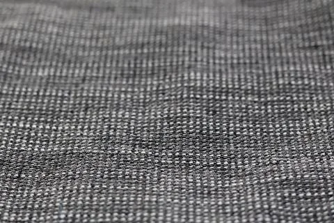 Close Up Gray Striped Textile Surface Woven Fabric Pattern 스톡 사진