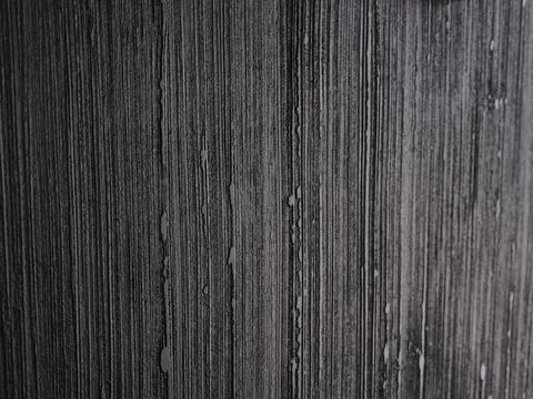 Close up of gray wallpaper on a wall Stock Photos