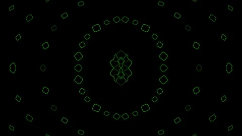 Close up of a green and black background with a pattern Video stock 279324977