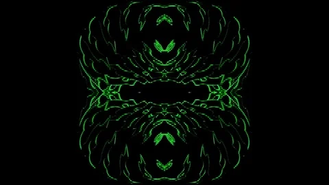 Close up of a green and black background Stock Footage 296548354