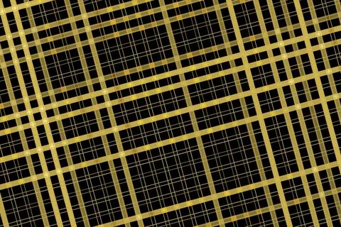 Close-up of green and black grid with glowing lines Stock Illustration