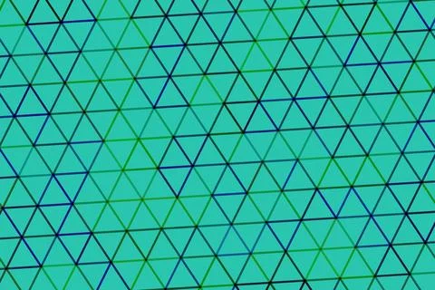 Close-up of green and blue wire mesh pattern Illustrazione stock