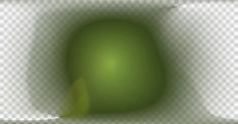 Close-up of green apple in white bowl Stock Illustration