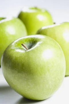 Close-up of green apples Foto stock