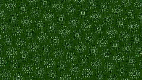 Close-up of green circuit board with electronic components. Technology Stock Illustration