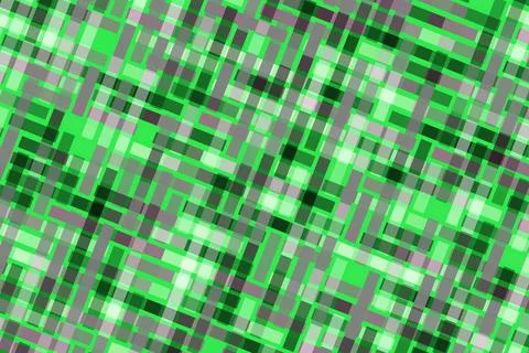 Close-up of green circuit board with electronic components Stock Illustration
