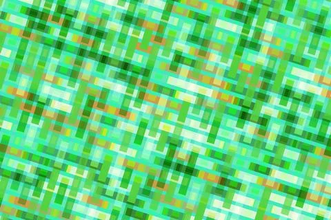 Close-up of green circuit board with electronic components Stock Illustration