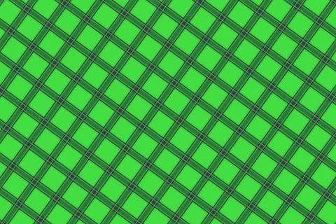 Close-up of green circuit board with microchips and chips Stock Illustration