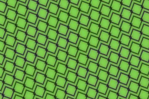 Close-up of a green circuit board with tiny components Stock Illustration