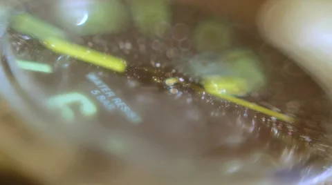 Close up of a green clock face suggesting the passing of time Stock-Footage 59347090