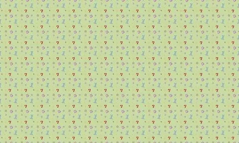 Close-up of a green digital pattern with small red and black details Stock Illustration