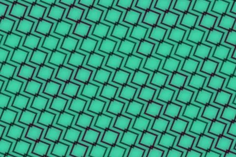 Close-up of a green electronic circuit board surface Stock Illustration