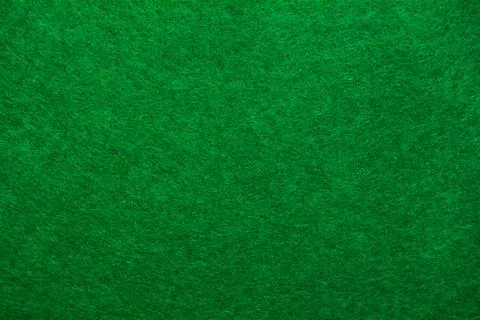 A close up of green felt material background. Stock Photos