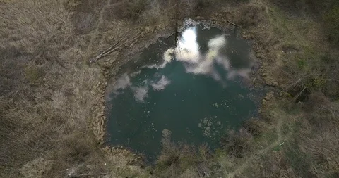 A close up of a green field Stock Footage 129497199