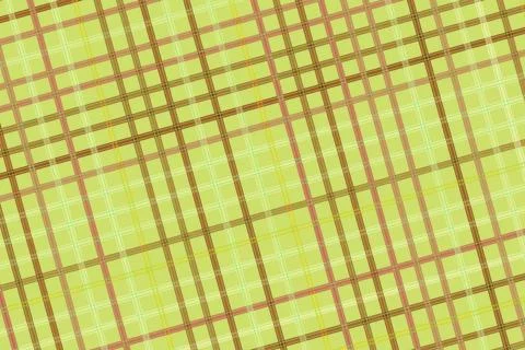 Close-up of green grass field with grid pattern in sunlight Illustrazione stock