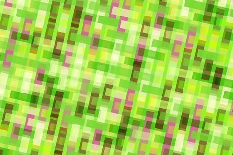 Close-up of green grass with pink and purple flowers Stock Illustration