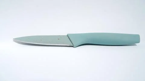 Close up of green knife Stock Photos