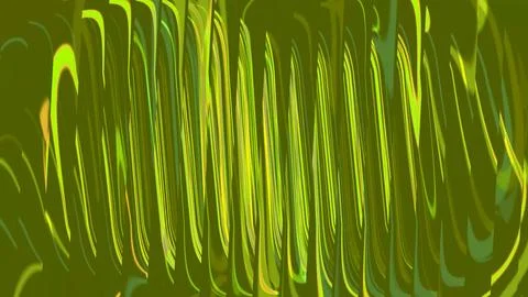 Close-up of green LED light strips. Modern lighting design for technology and Stock Illustration