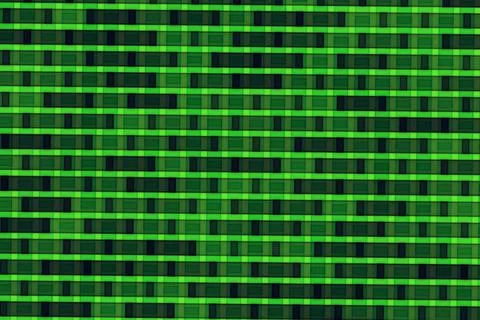 Close-up of green led lights on a digital display Stockillustratie