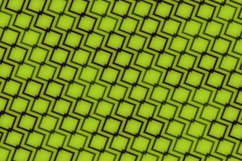 Close-up of green led screen with small square lights Stockillustratie