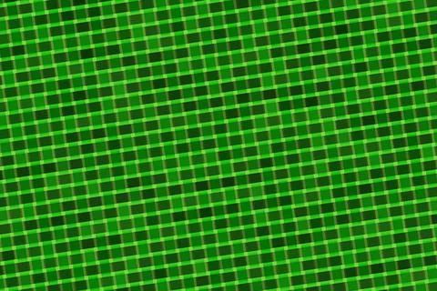 Close-up of green mosaic tiles in a pattern Stock Illustration