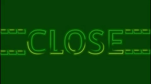 Close green neon horizontal Stock Footage 306946365