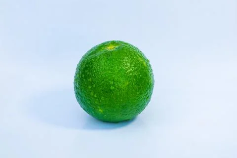 Close up of green orange fruit Stock Photos