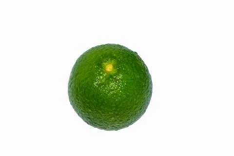 Close up of green orange fruit Stock Photos