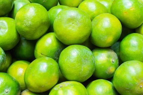 Close up green orange Stock Photos
