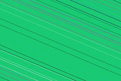 Close-up of green power lines on a bright sky background Stock Illustration