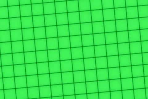 Close-up of green rubik's cube with colorful squares Stock Illustration