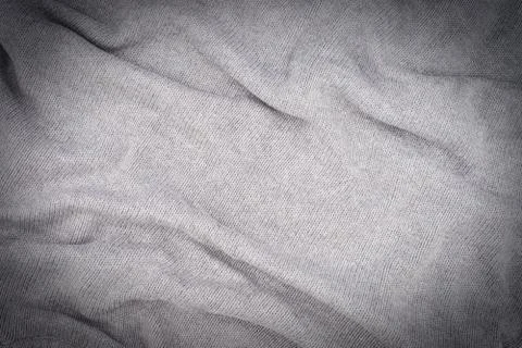 Close up grey knitted pullover background Stock Photos